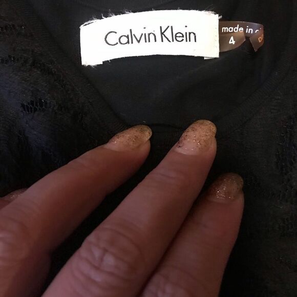 Calvin Klein black dress - Picture 3 of 5